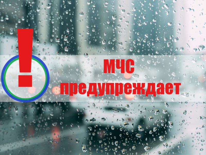 Предупреждение о НЯ погоды на 5-6 июня 2025 г.